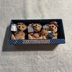 DanDee Collectors Choice Bears Bean Bag Friends Lot of 3 Patriotic Plushies